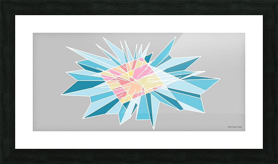 Star Picture Frame print
