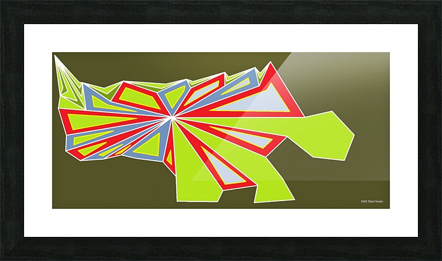 Rhinosis Picture Frame print