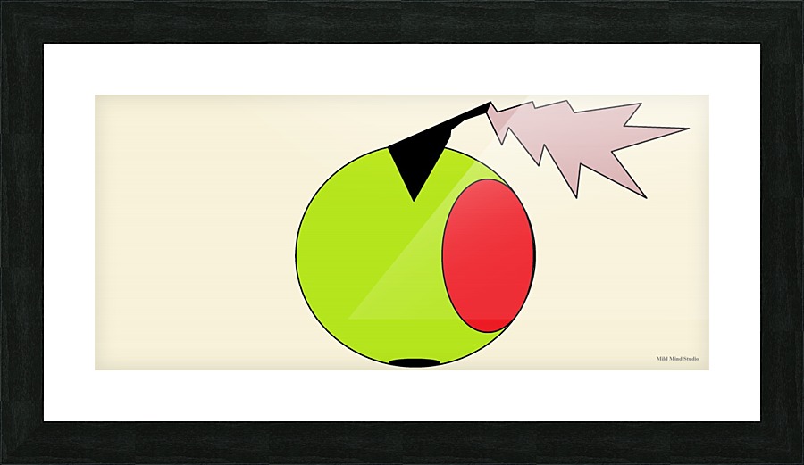 Apple Picture Frame print