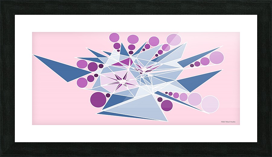 The Crown Picture Frame print