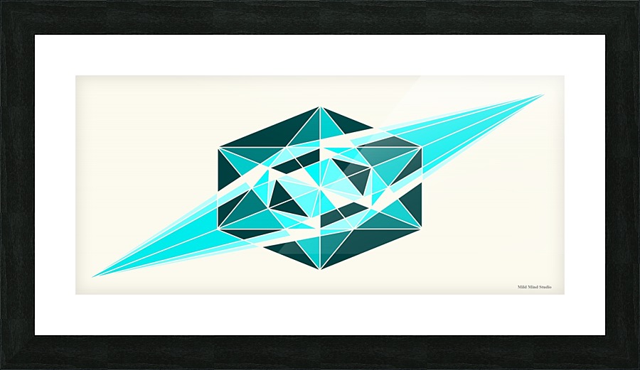 A Star ship 2 Picture Frame print