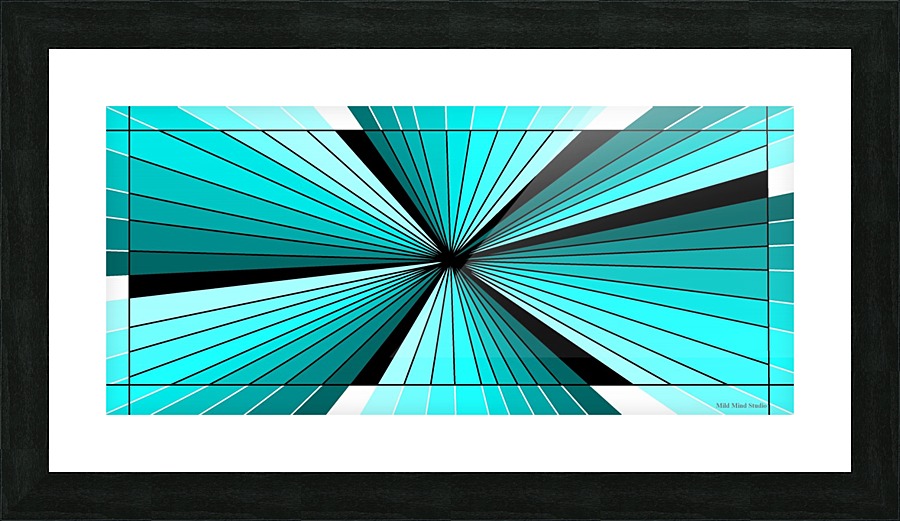 Deep light Picture Frame print