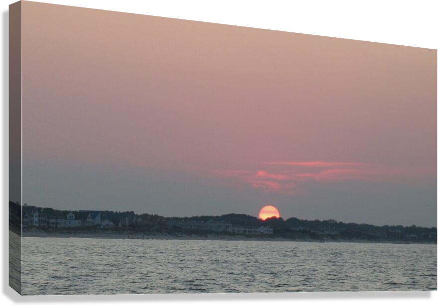 Purple Haze Horizon Canvas Print