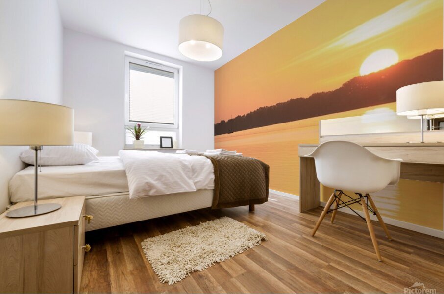 SailboatAtSunset Mural print