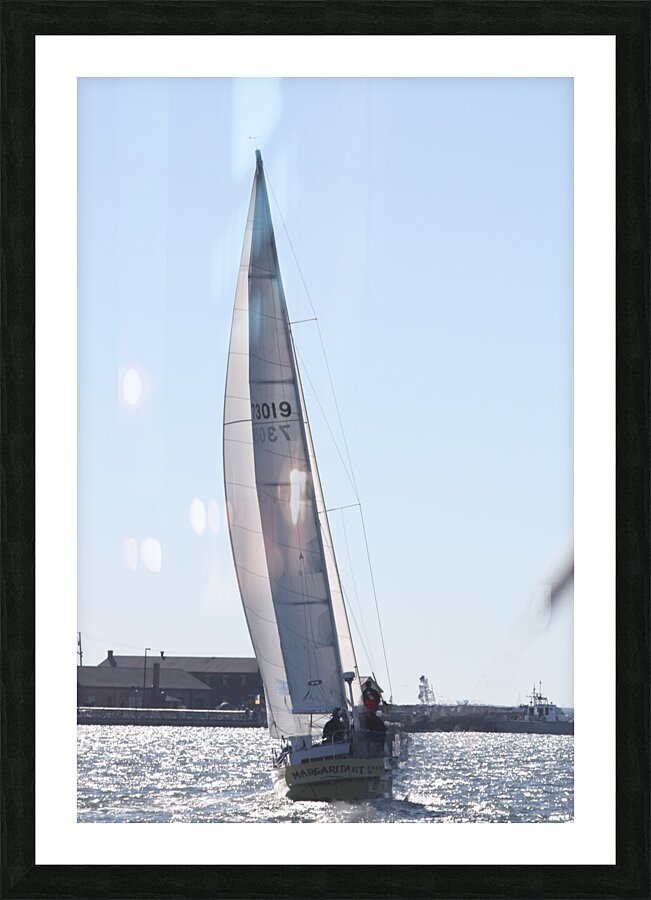Sailing Picture Frame print
