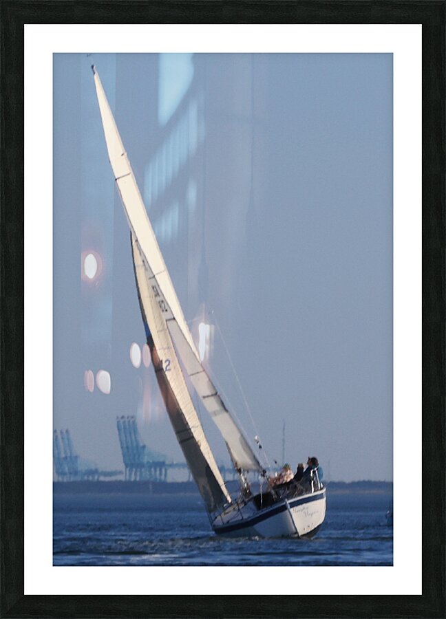Sailing Picture Frame print
