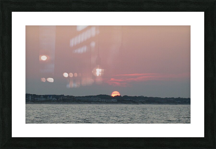 Purple Haze Horizon Picture Frame print
