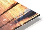 Boat Reflection HD Metal print