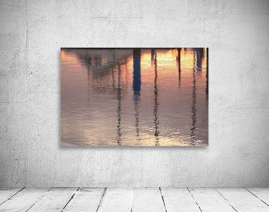 Boat Reflection Wall Preview