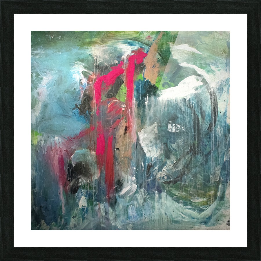 Aggressive Nature Picture Frame print