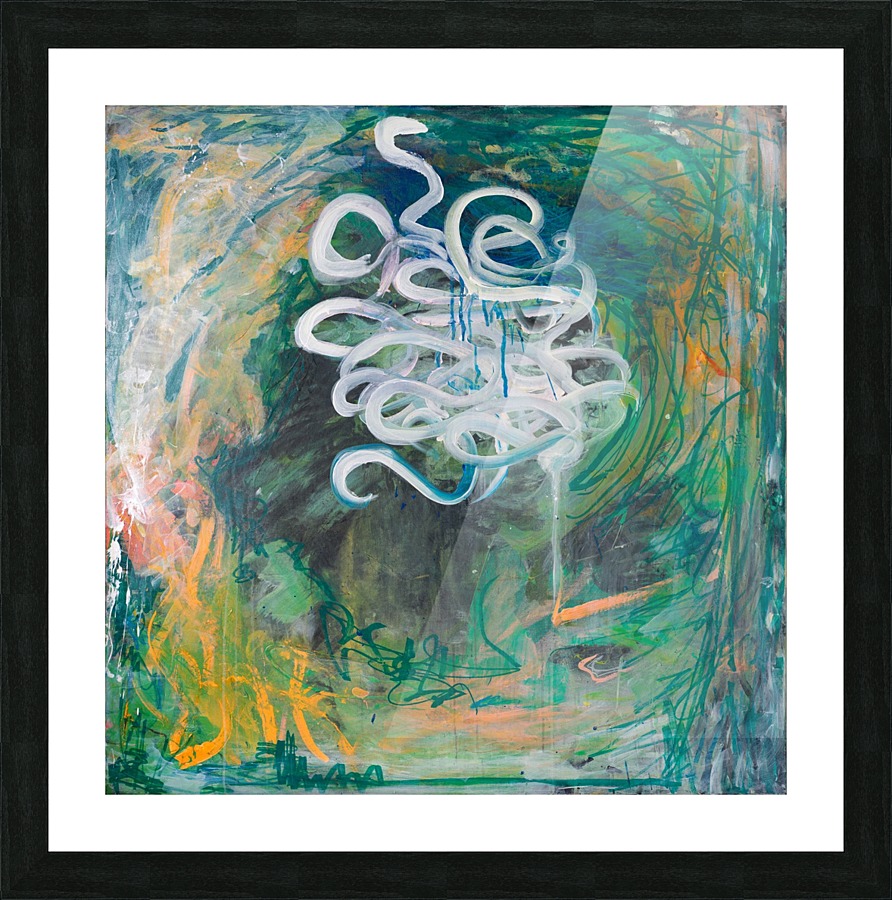Venom v. 24 h python Picture Frame print