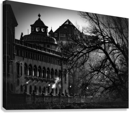 Volksbad Canvas Print