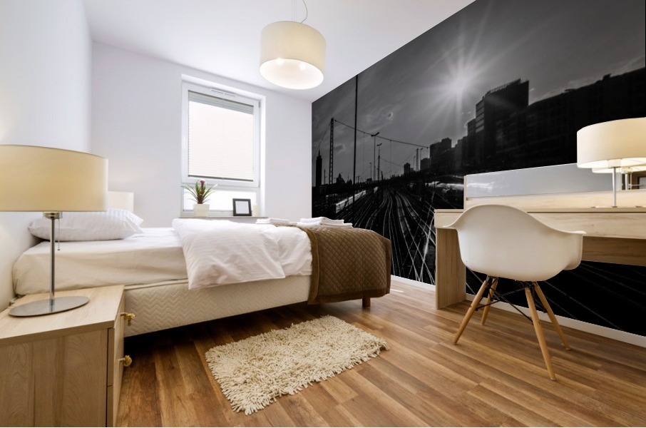 German Rails Mural print