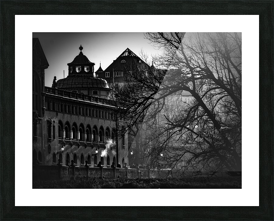 Volksbad Picture Frame print