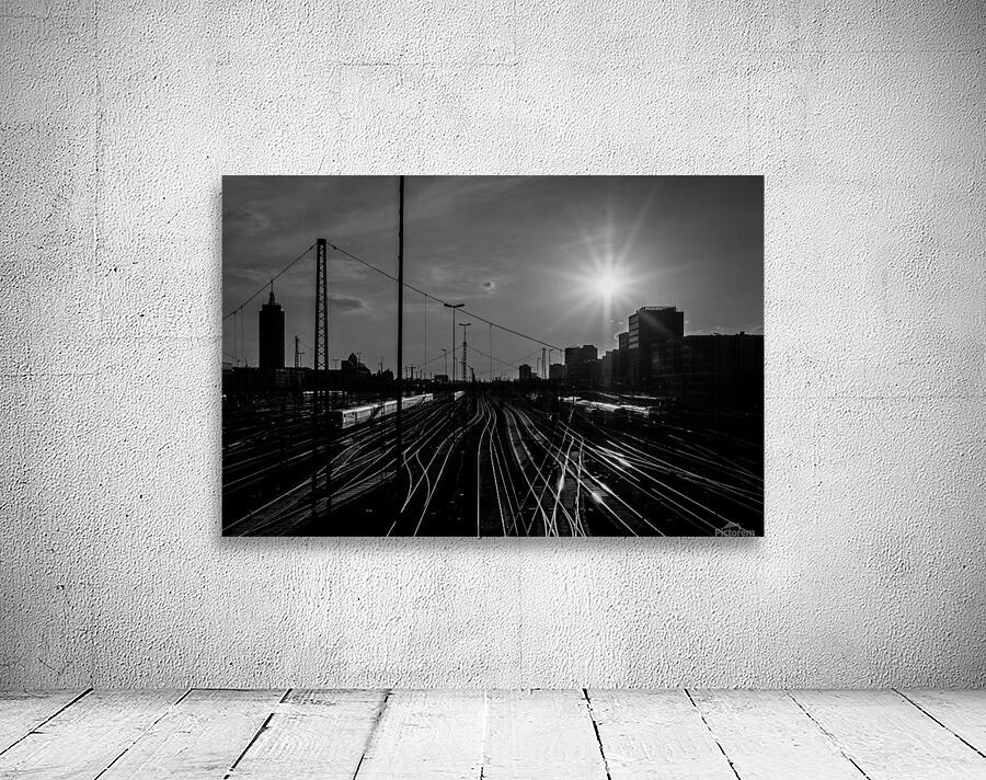 German Rails Wall Preview