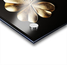 Golden Shamrock Acrylic print