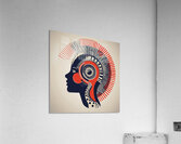 Radial Crown Acrylic Print