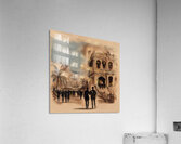 Sepia Promenade Acrylic Print