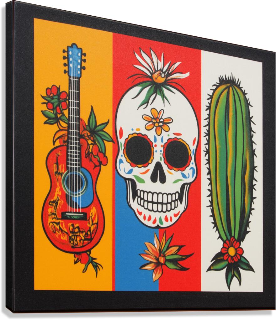 Southwest Triptych Canvas Print