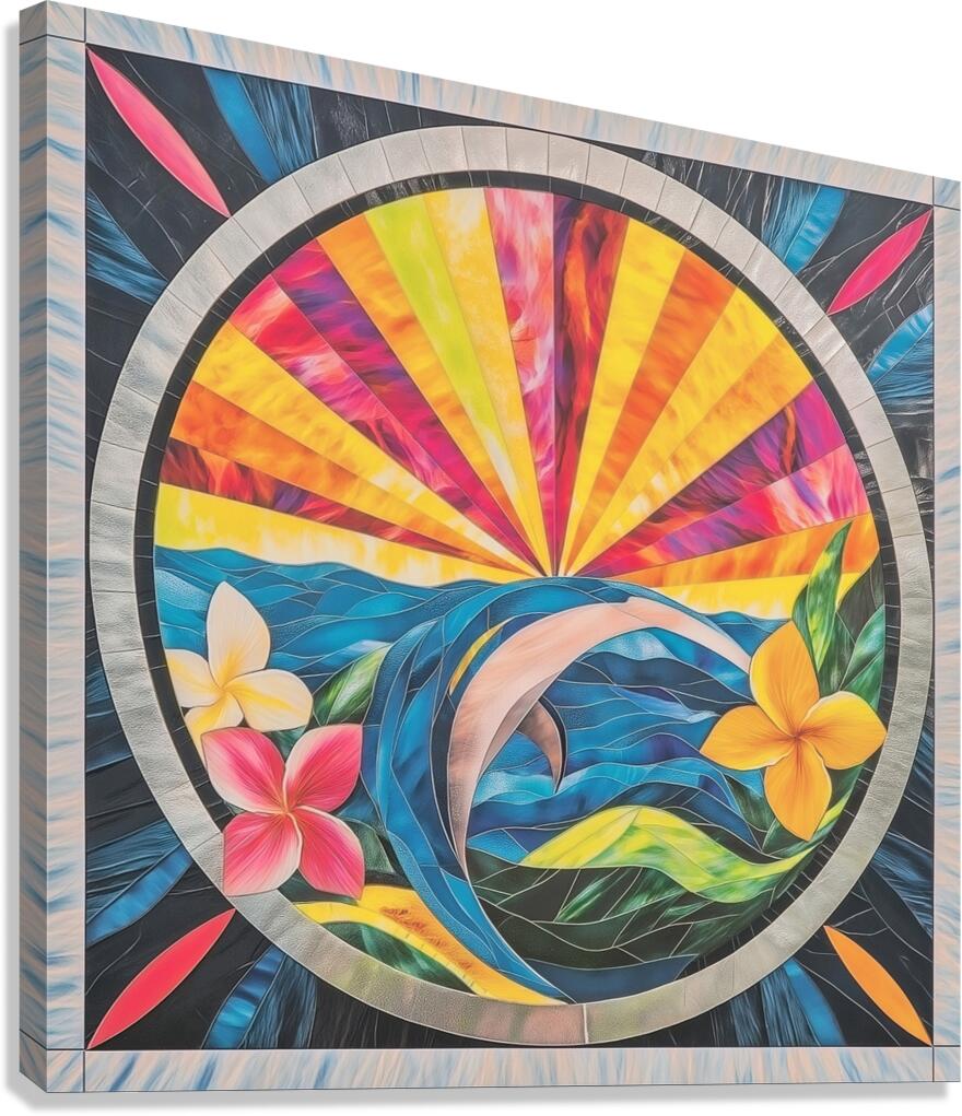 Modern Mosaic Canvas Print