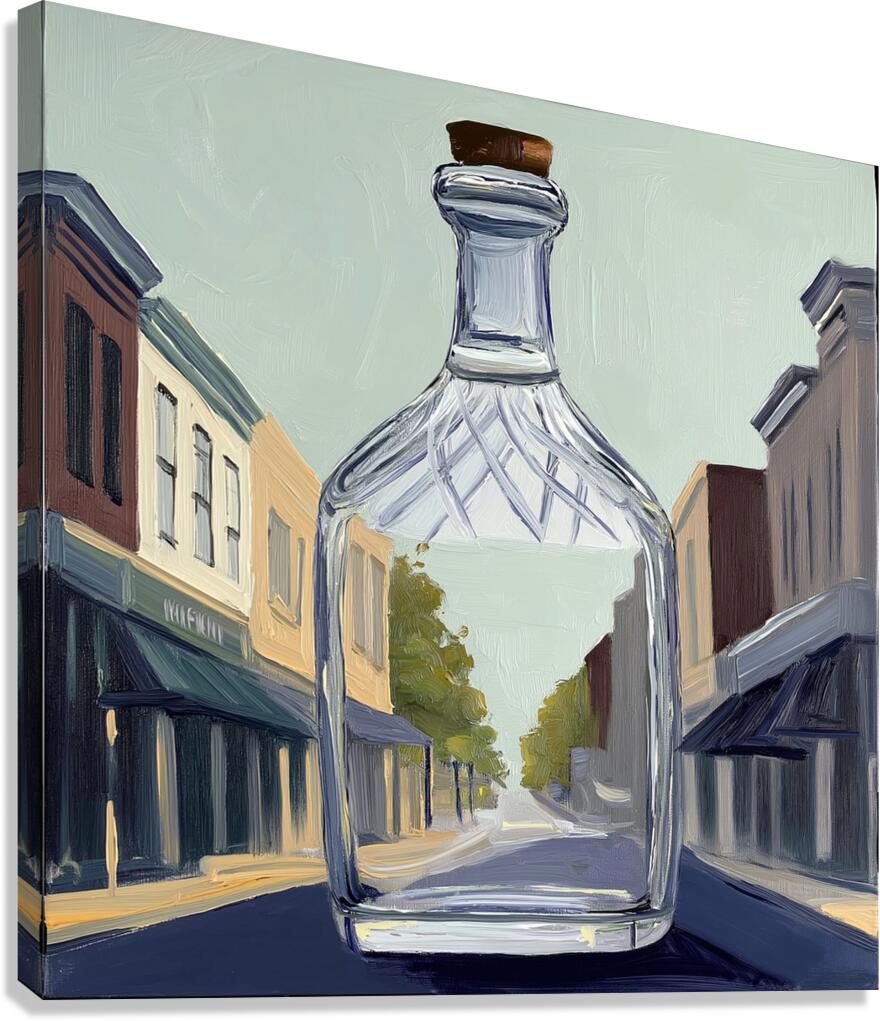 Decanter Lane Canvas Print