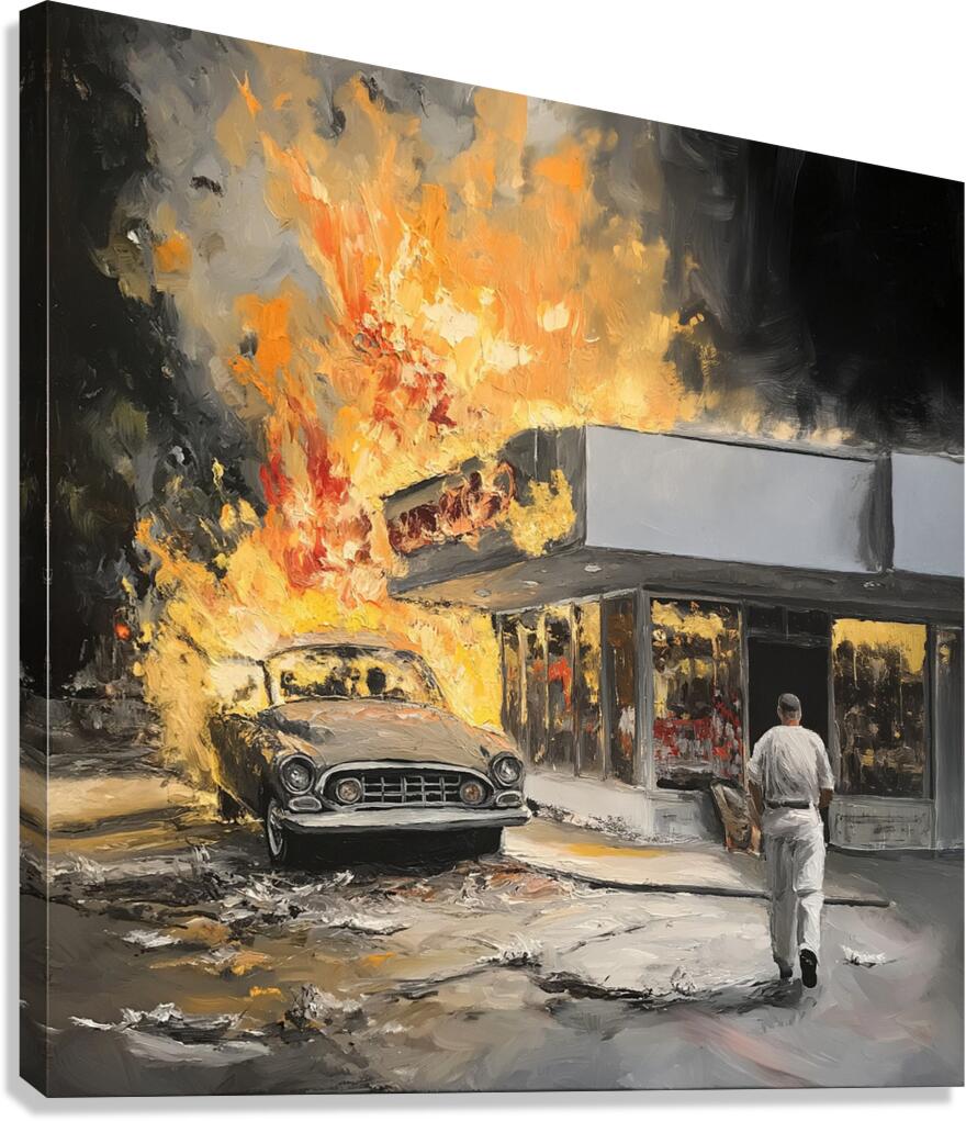 After the Blast Canvas Print