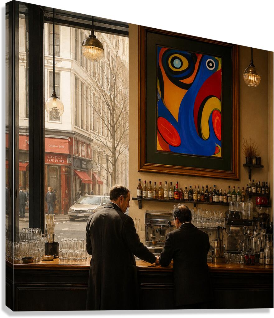 Missing Bartender Canvas Print