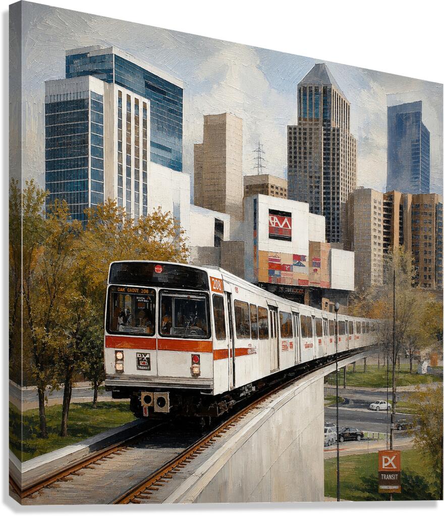 Elevated Arrival Canvas Print
