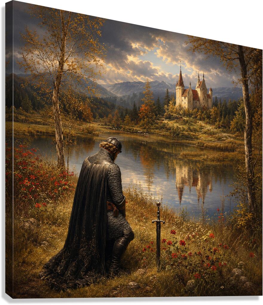 Knight’s Vow Canvas Print