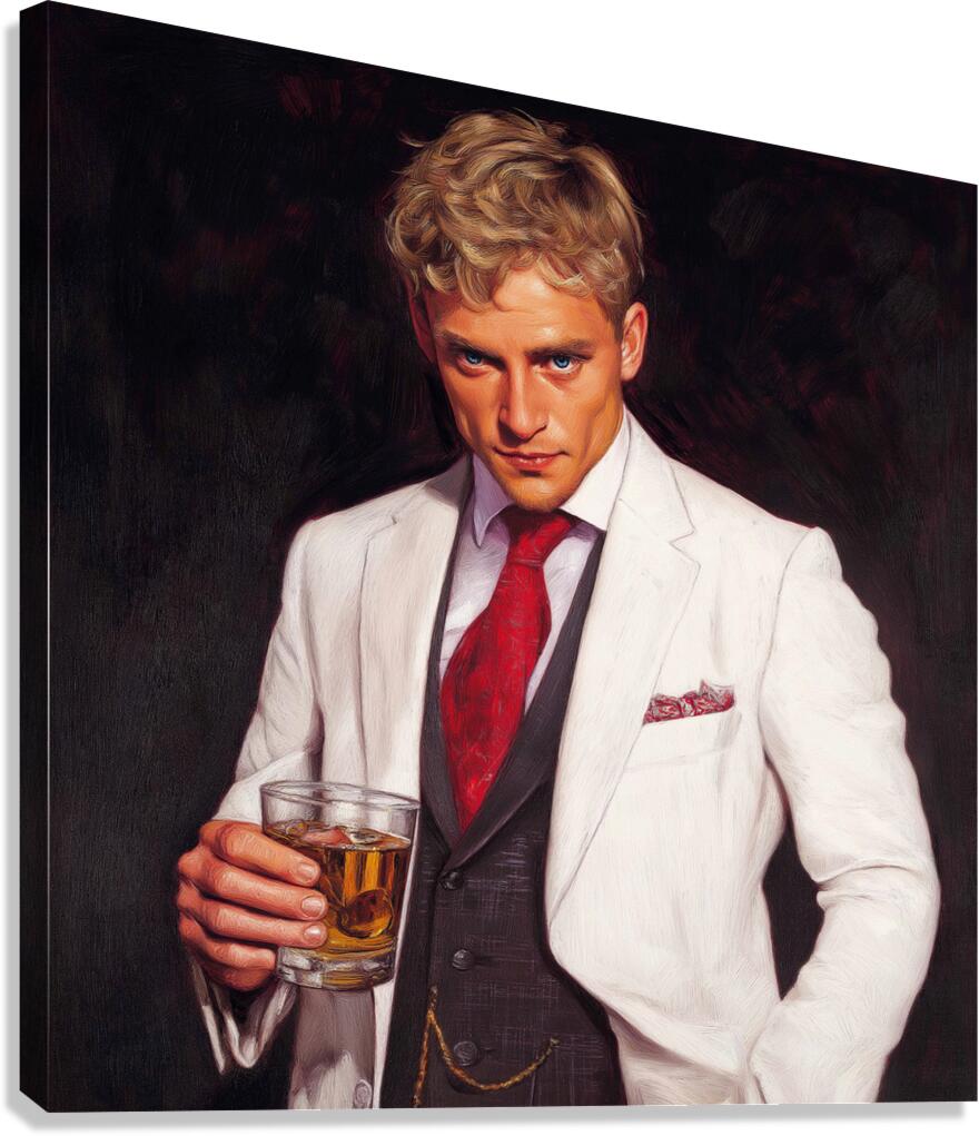 The White Jacket Canvas Print