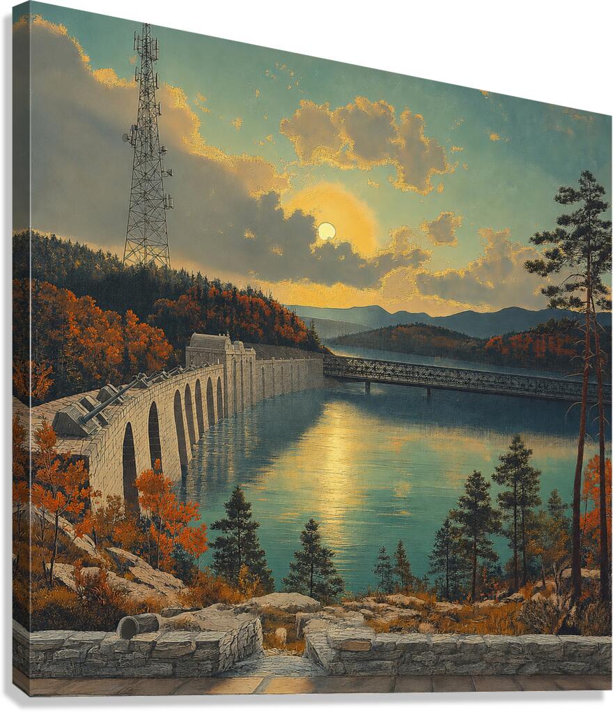 Reservoir Canvas Print