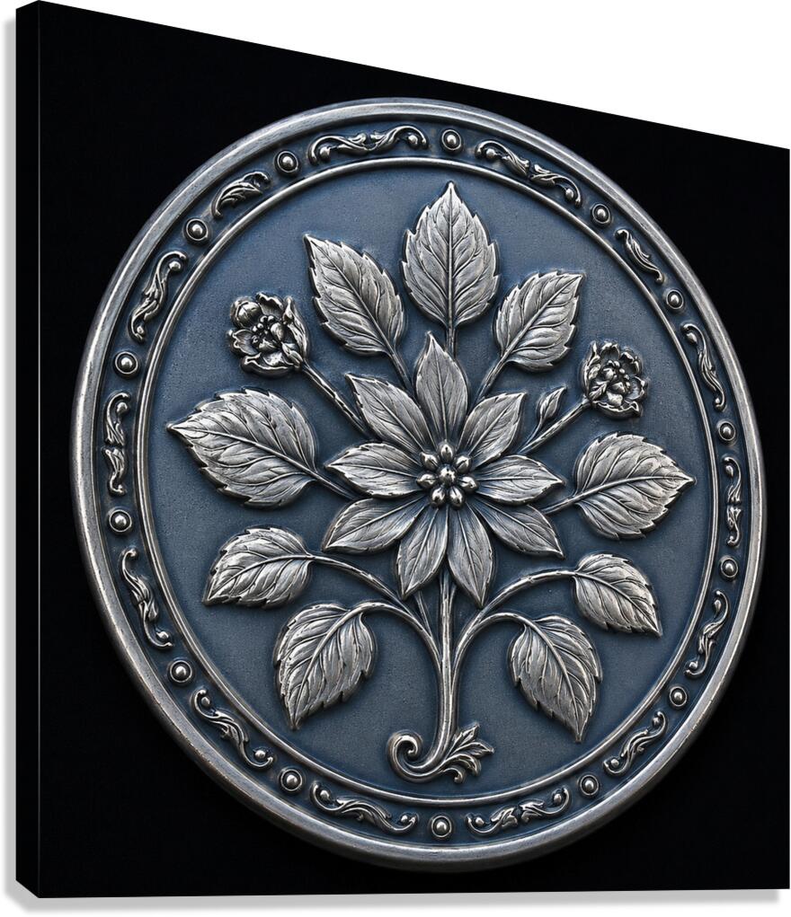Silvering Branch Canvas Print