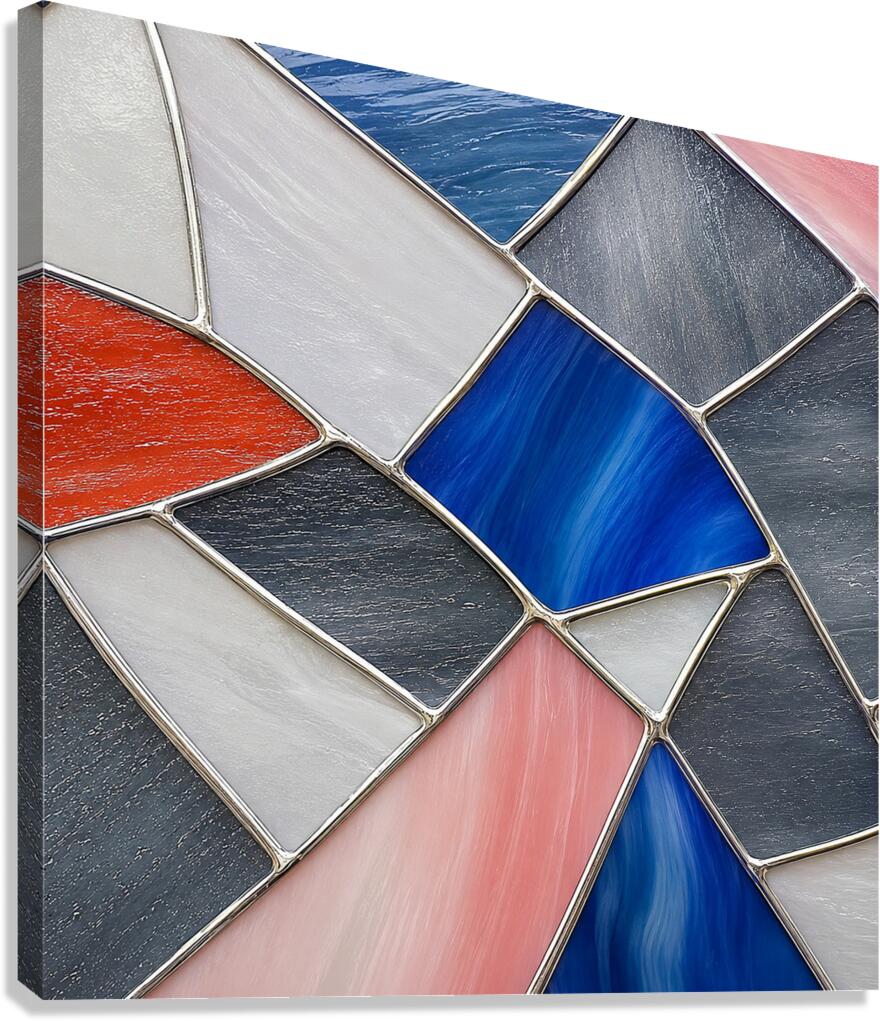 Fragmented Splendor Canvas Print