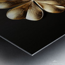 Golden Shamrock Metal print