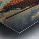 The Bricks Metal print