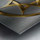 Aureate Octagram Metal print
