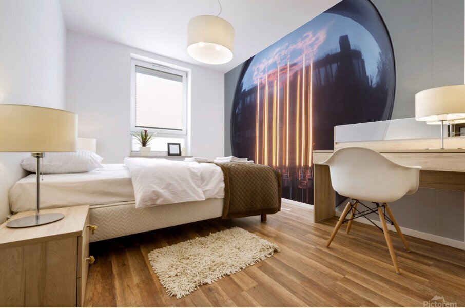 Vacuum Elegy Mural print
