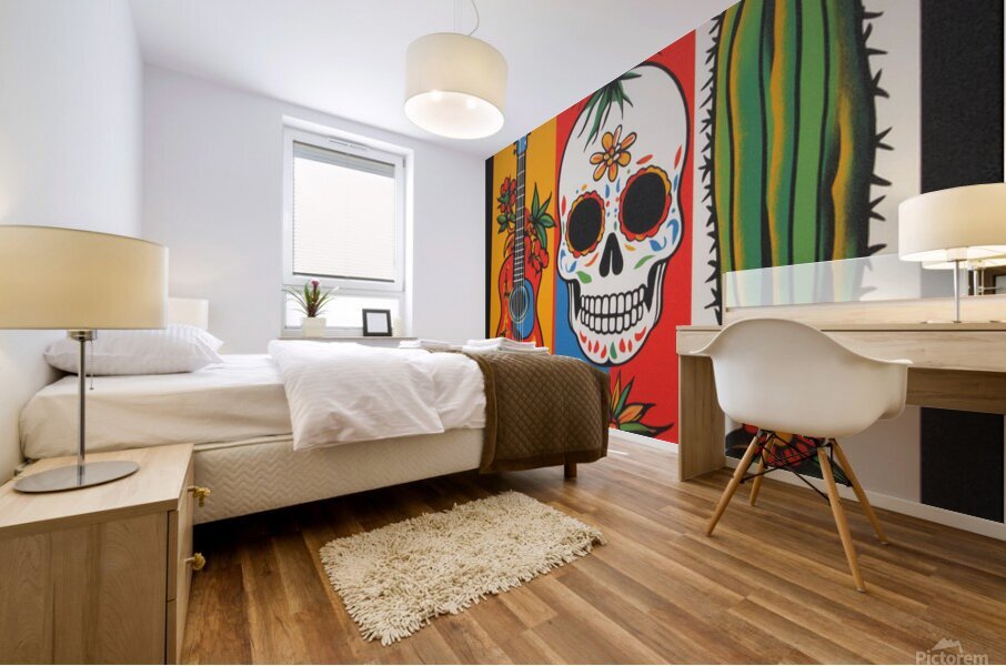 Southwest Triptych Mural print