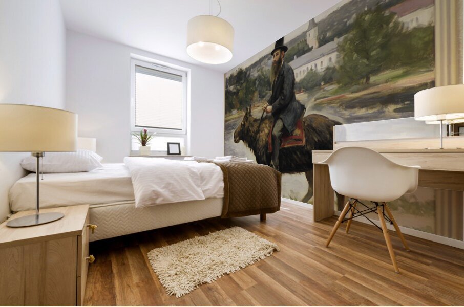 Burro Express Mural print