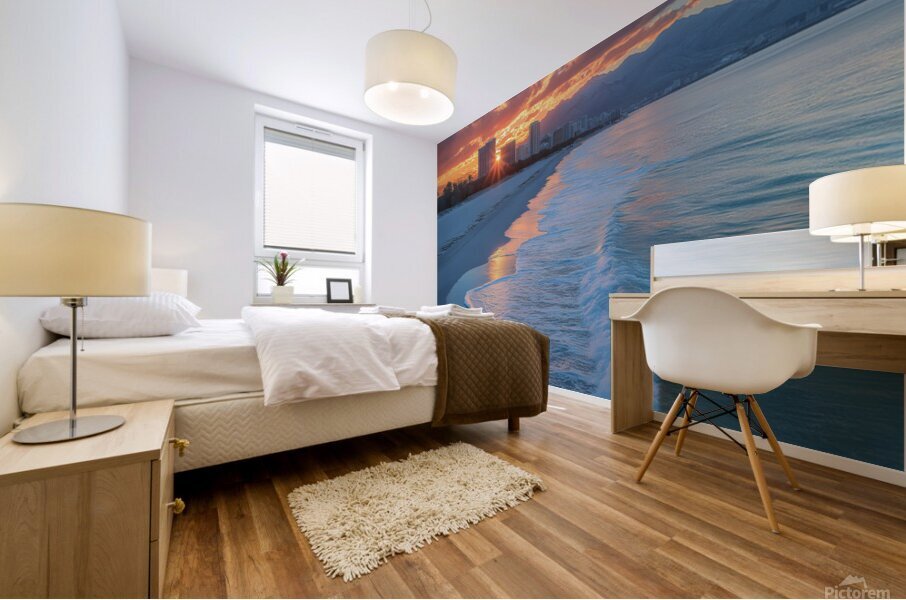 Sunbreak Shore Mural print