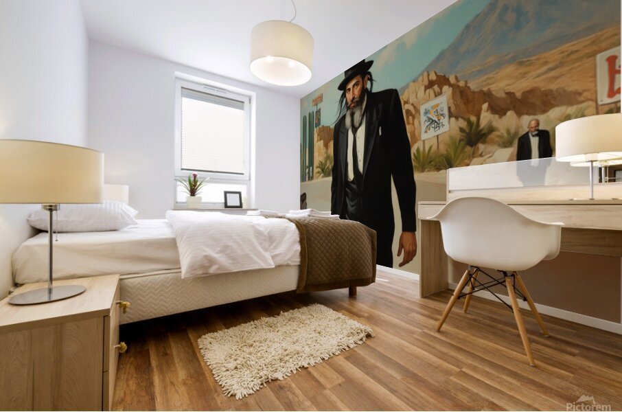 The Roamer Mural print