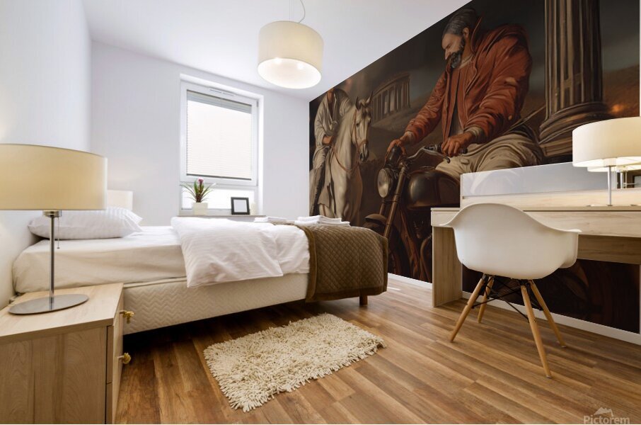 Horsepower Mural print