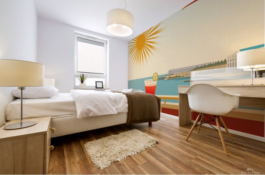 Commodore’s Terrace Mural print