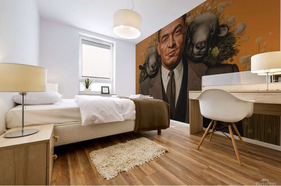 Black Sheep Mural print