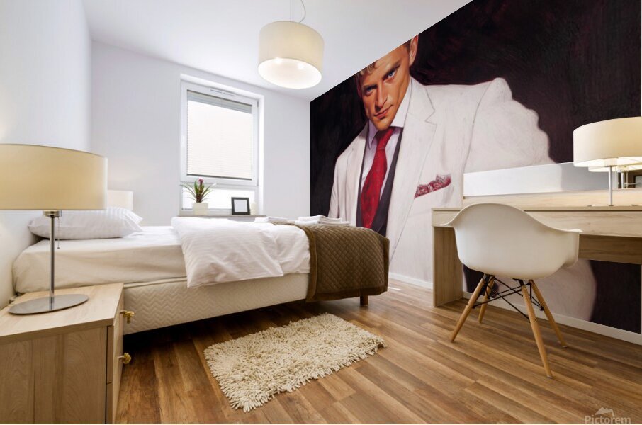 The White Jacket Mural print