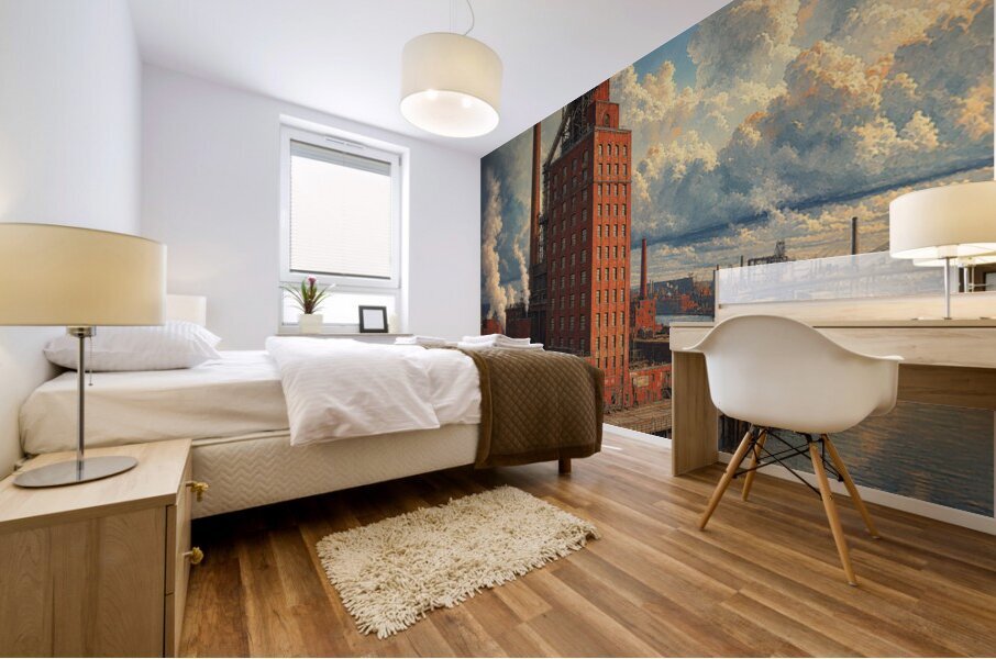The Bricks Mural print