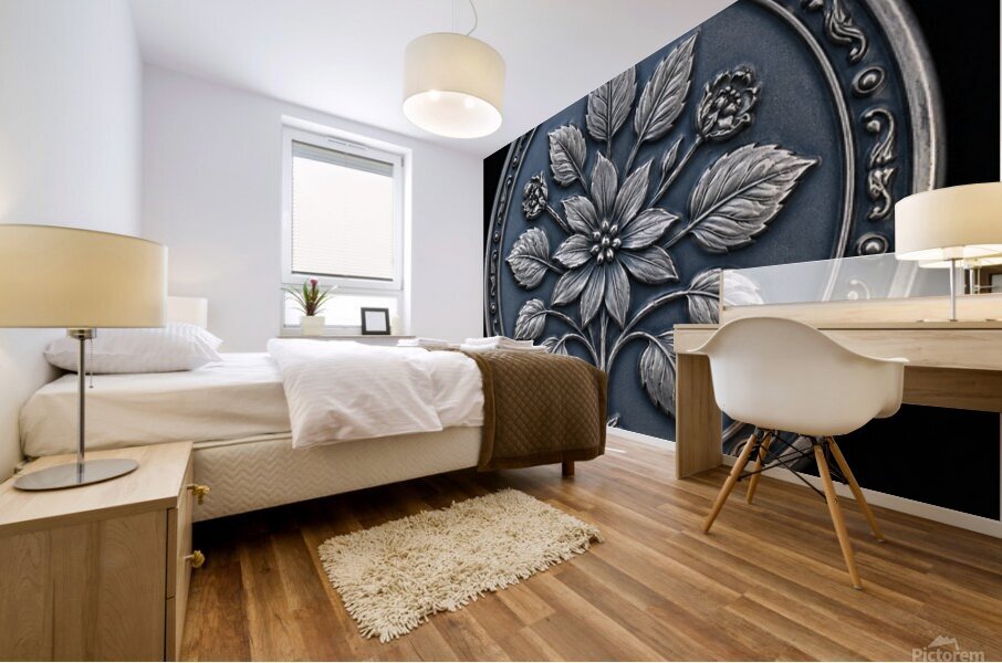 Silvering Branch Mural print