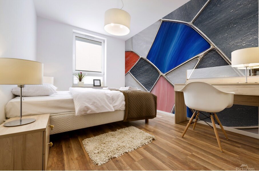 Fragmented Splendor Mural print