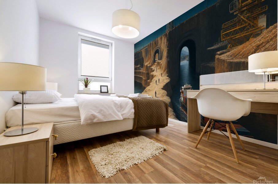 Meridian Passage Mural print