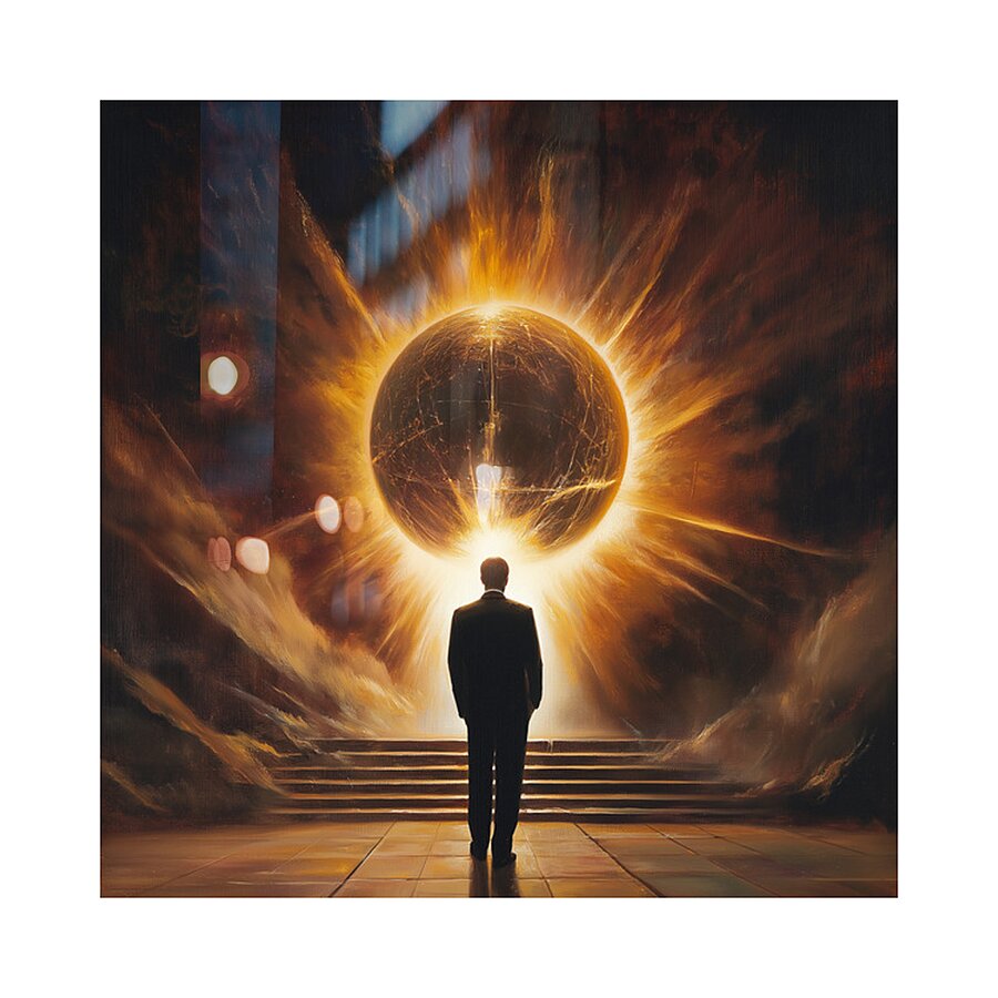 Eclipse Ascendant Picture Frame Printing